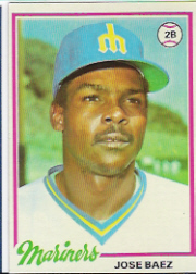 1978 Topps Baseball Cards      311     Jose Baez DP RC